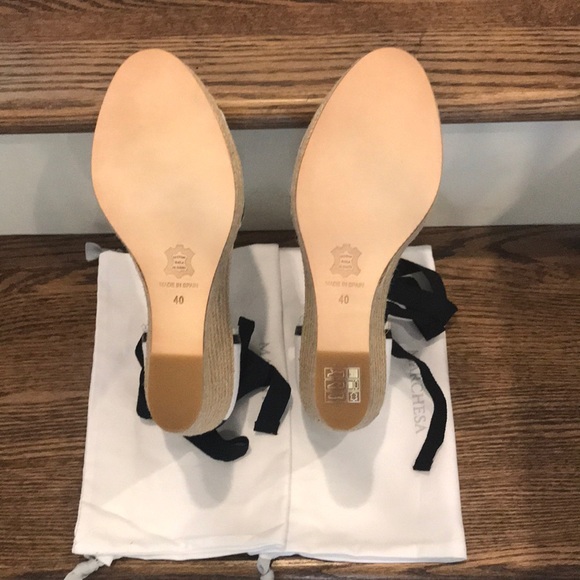 New Marchesa “Hallie” Platform Wedge Heel Espadrille - Picture 7 of 8